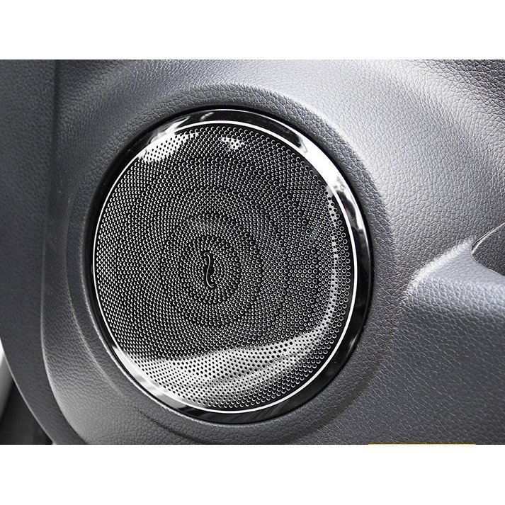 スピーカー カバー ニッサン エクストレイル T32 前期 後期 専用 カスタム パーツ アクセサリー ステンレス 　4P 二色