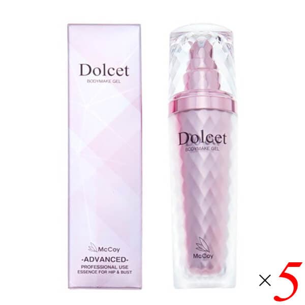 Dolcet ドルセット ボディメイク ジェル 60g 5個セット McCoy