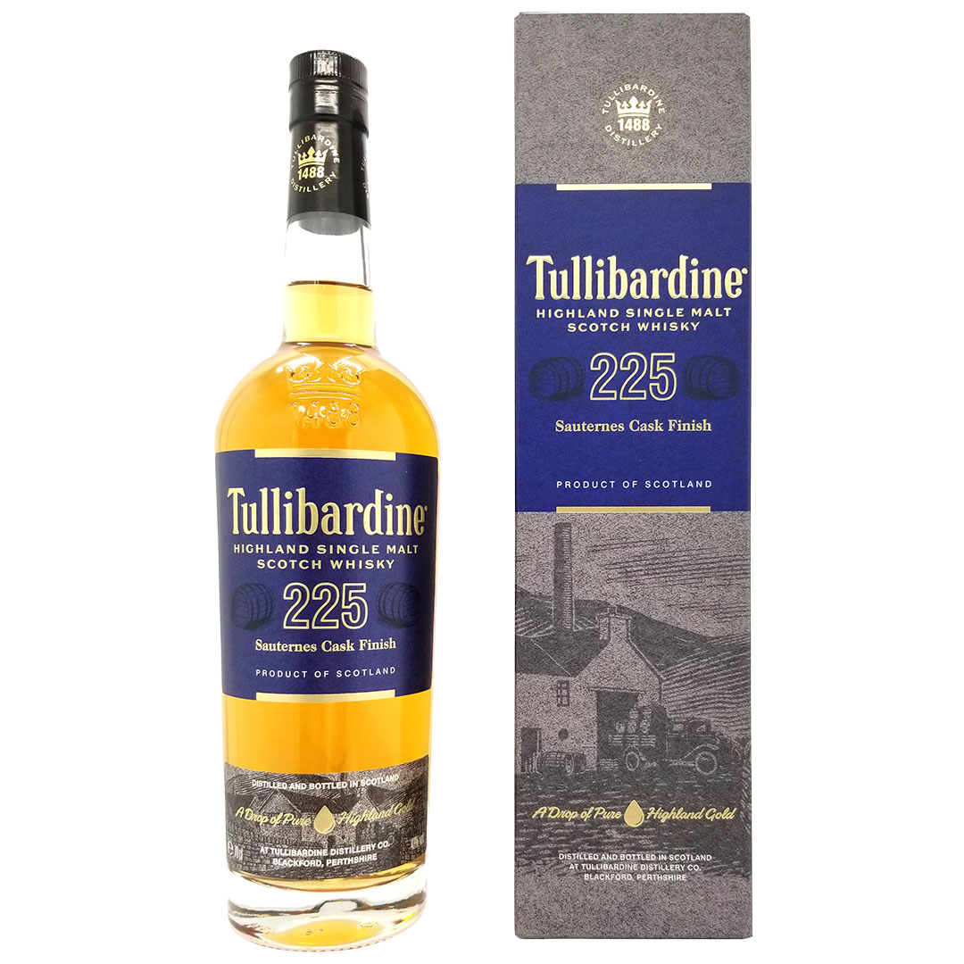 タリバーディン 225 ソーテルヌ カスク フィニッシュ ハイランド シングルモルト 43度 箱付 正規品 700ml スコッチウイスキー ハイランド ^YCTBSFJ0^