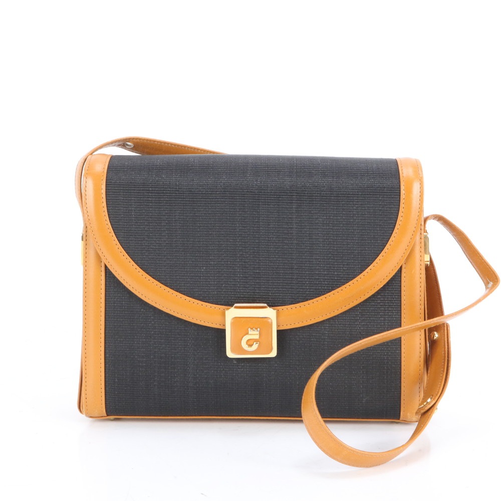 美品 レザー 2WAY ショルダーバッグ 肩掛け トート ハンド レディース EUE CL4-4 中古