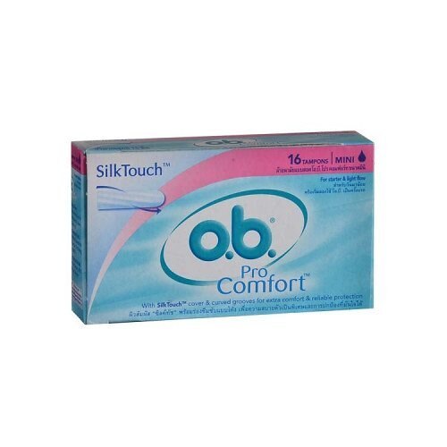 O.B. Pro Comfort Mini Tampons 16s