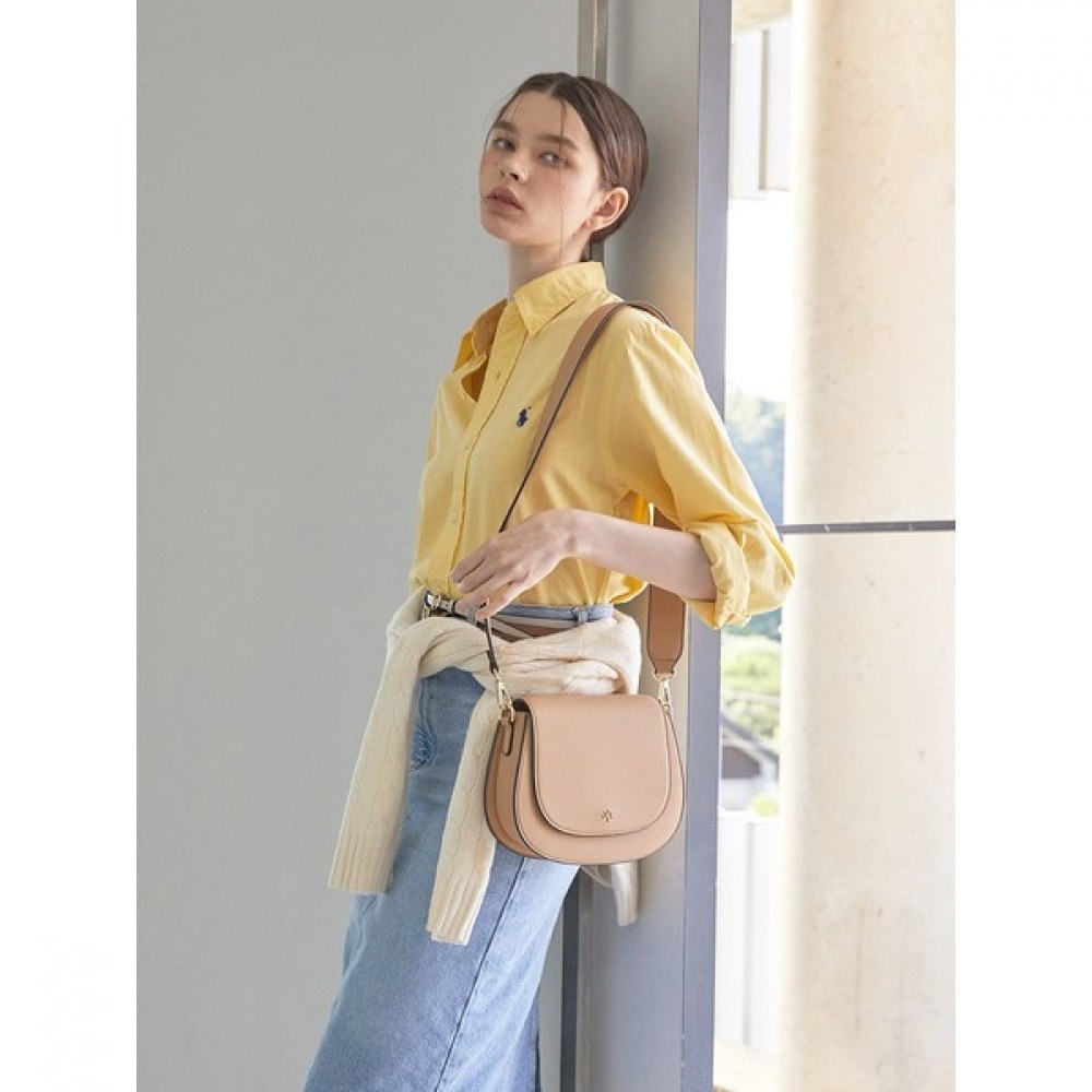 (MONSAK) MONSAK レディワイドストラップ+クロスバッグベージュ JP14-5050-BE (標準ストラップ+ワイドストラップ付属) 8,451円