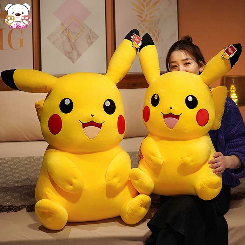 AOGRE【正規品保証】30-60cm 刺繡 ピカチュウぬいぐるみ 特大ポケモン ぬいぐるみ 人形テディベアぬいぐるみ プレゼント　ギフト
