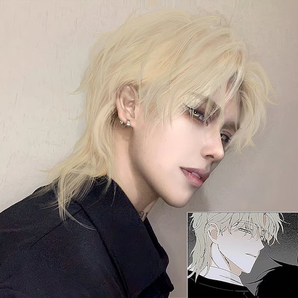 coco　ジゼル　風　ウィッグ ウィッグ ショート/わがままウルフショート [wg361]