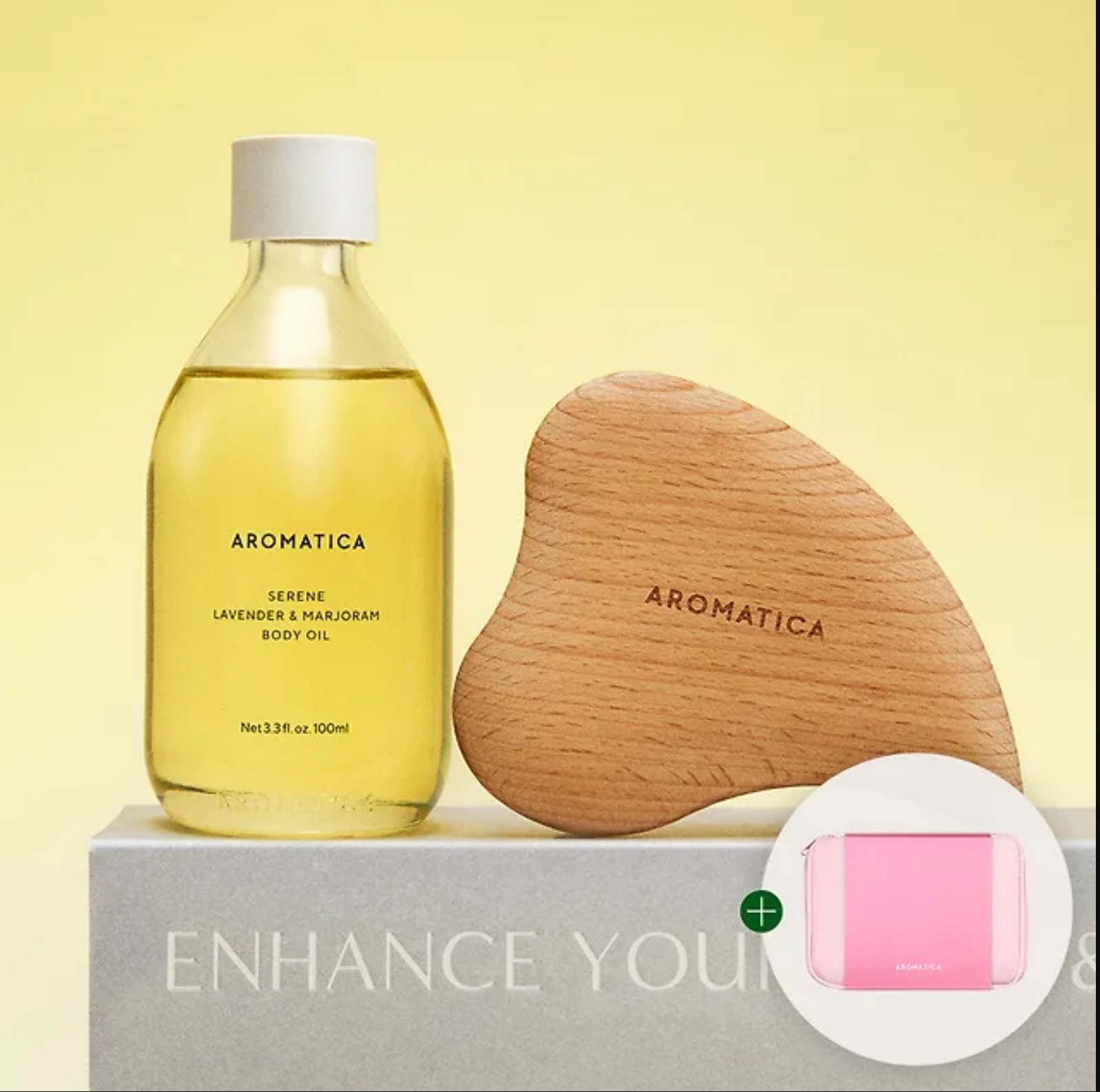 【お得セット】ボディオイル＆ラブハートかっさセット（5種類から1点選択）＋ローズマリーシャンプー100mlプレゼントオーガニック アロマ 保湿ケア プレゼント 人気 韓国雑貨 癒し用品 ボディケア用品