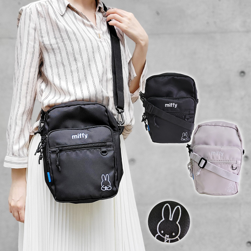 ミッフィー ショルダーバッグ ミニバッグ 斜め掛け ミニショルダー 肩掛け 公式 2way