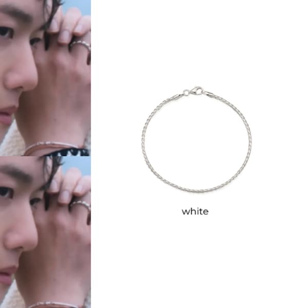 【EXOベッキョン着用】 [silver925] Mystic chain bracelet