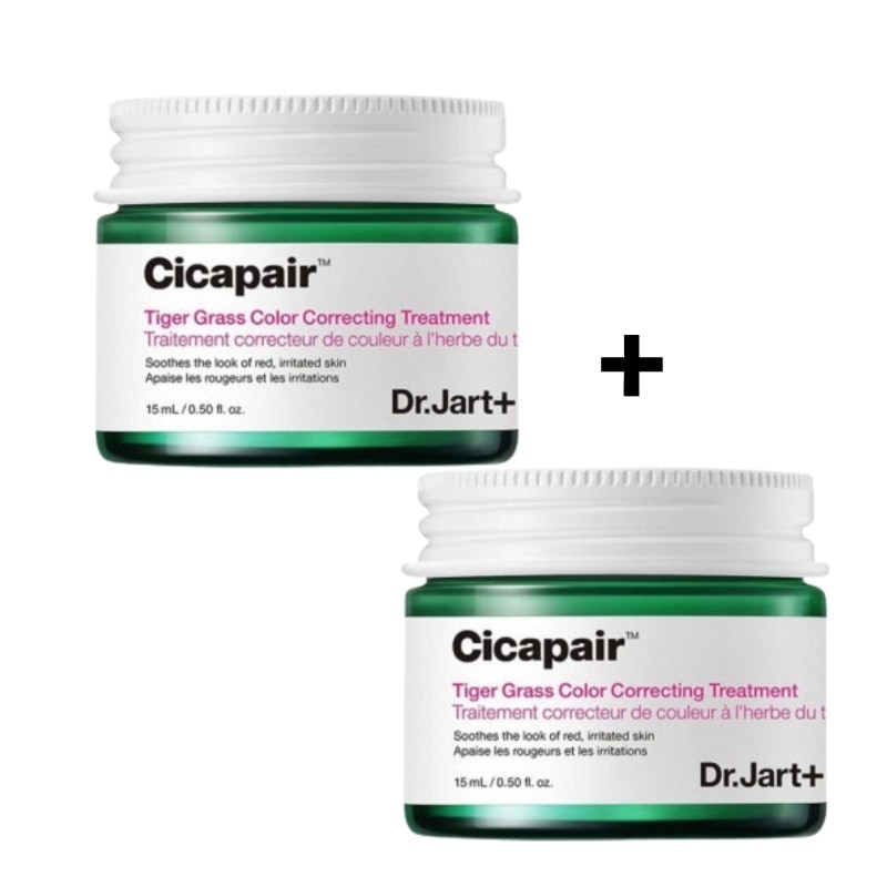 (1+1)シカペアCCTクリーム Cicapair Tiger grass color correcting treatment 15ml