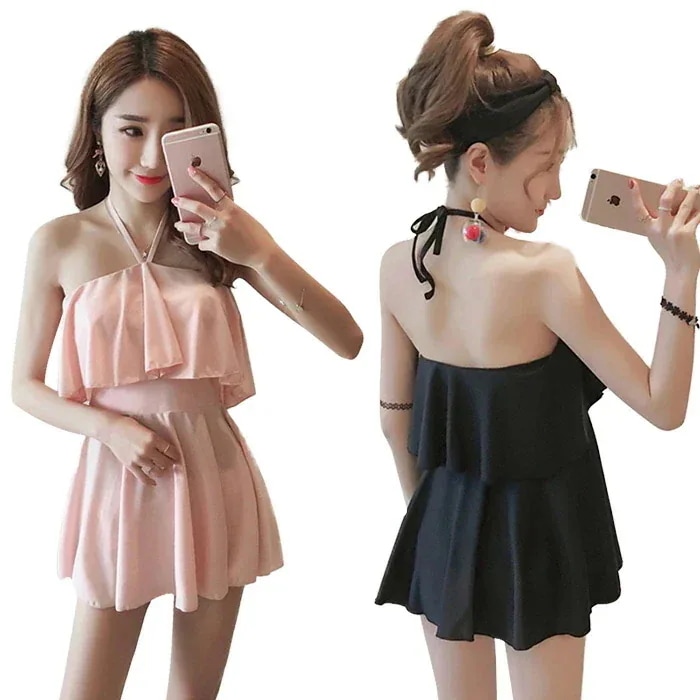 【20点セット】7月の新作特典春夏超！キャミソール 水着 レディース水着 ワンピース 海 温泉旅行 ピンク　ブラック セクシー かわいい フリル　葉の花柄 大人 女性用 ママ 20代 30代 40代 104,607円