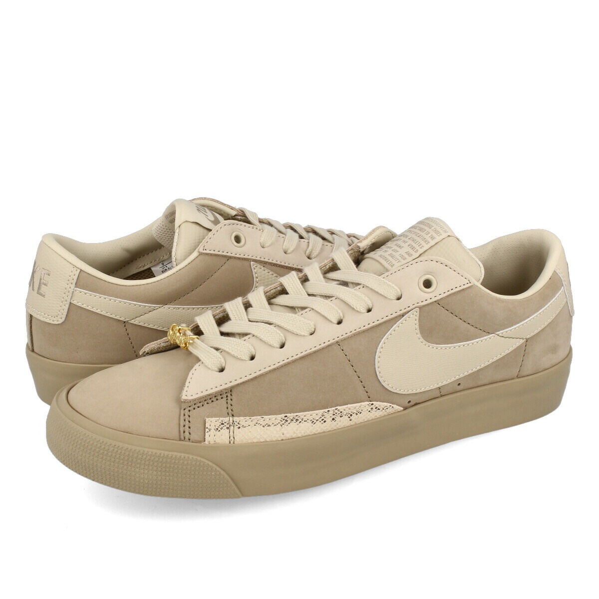 SB ZOOM BLAZER LOW QS KHAKI/RATTAN 【FORTY PERCENT AGAINST RIGHTS】