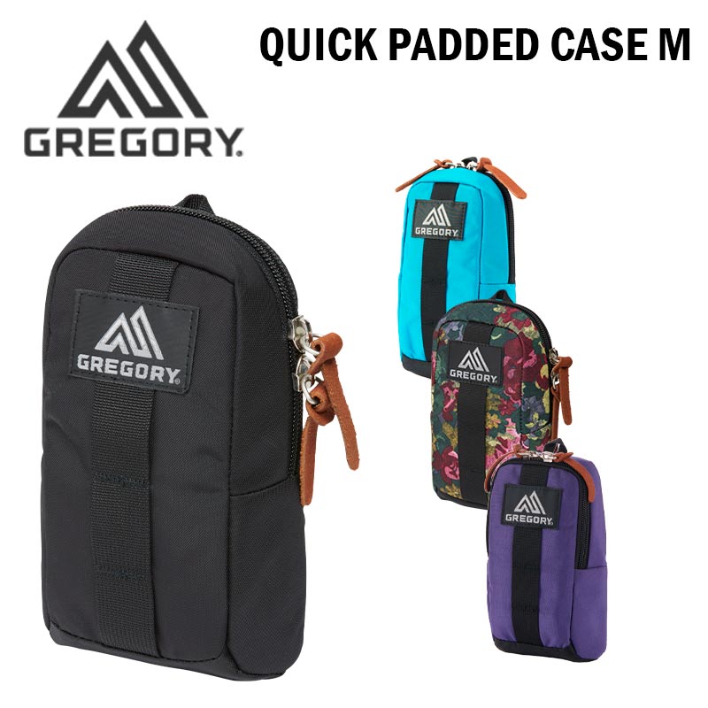 グレゴリー クイックパデッドケース M バッグインポーチ 小型ポーチ デジカメケース 旅行 散歩 メンズ レディース クラシックシリーズ QUICK PADDED CASE M GREGOR