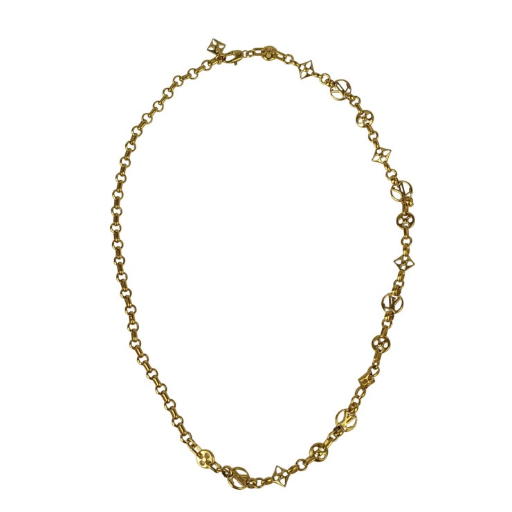 ネックレス コリエ クレイジー イン ロック M00371 メタル ゴールド系 ペンダント アクセサリー ジュエリー 小物 ブランド ギフト 誕生日プレゼント 女性【本物保証】