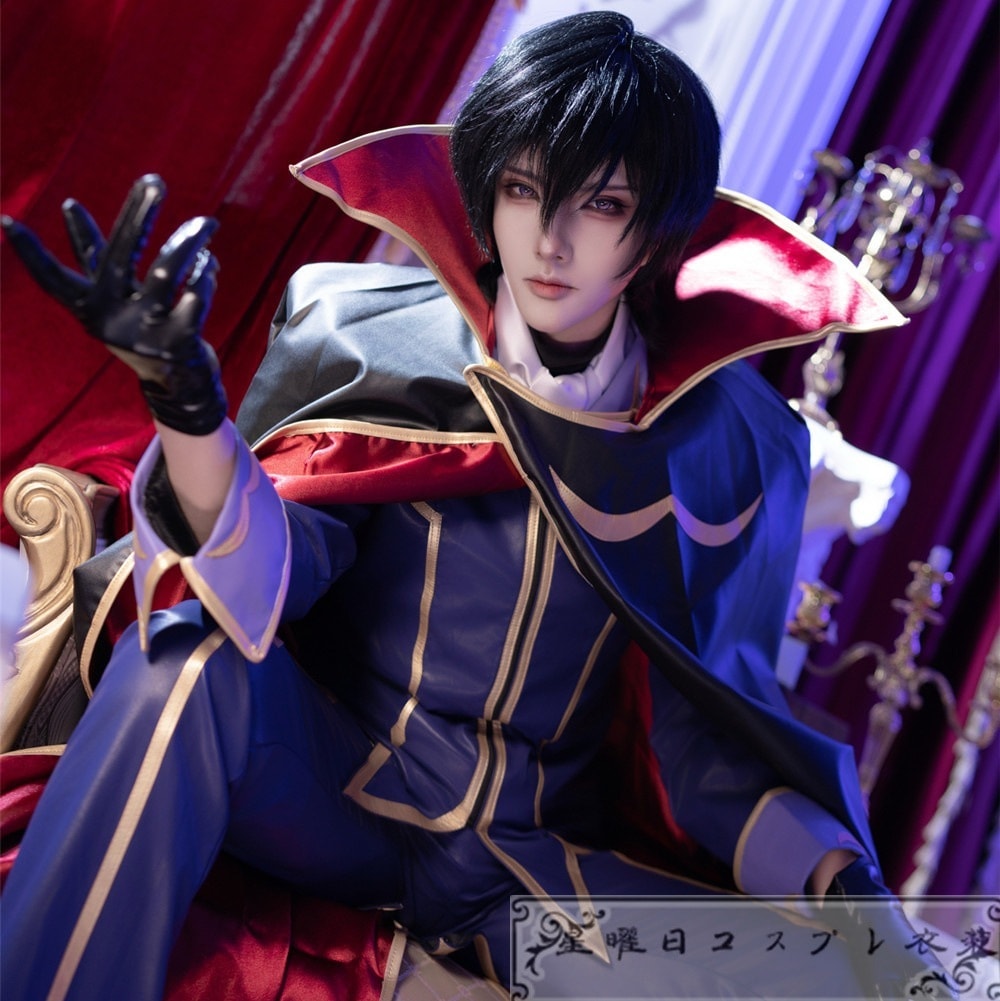 【期間限定】コードギアス 反逆のルルーシュ ルルーシュ・ランペルージ Lelouch Lamperouge 戦闘服 コスプレ衣装 コスチューム品質良い 店舗お勧め