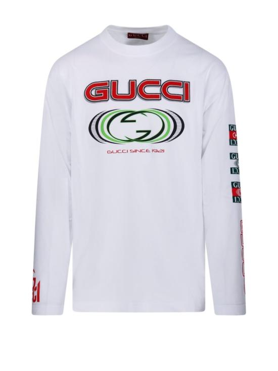 GUCCI Men T-Shirts 784364 XJGRB9074 White