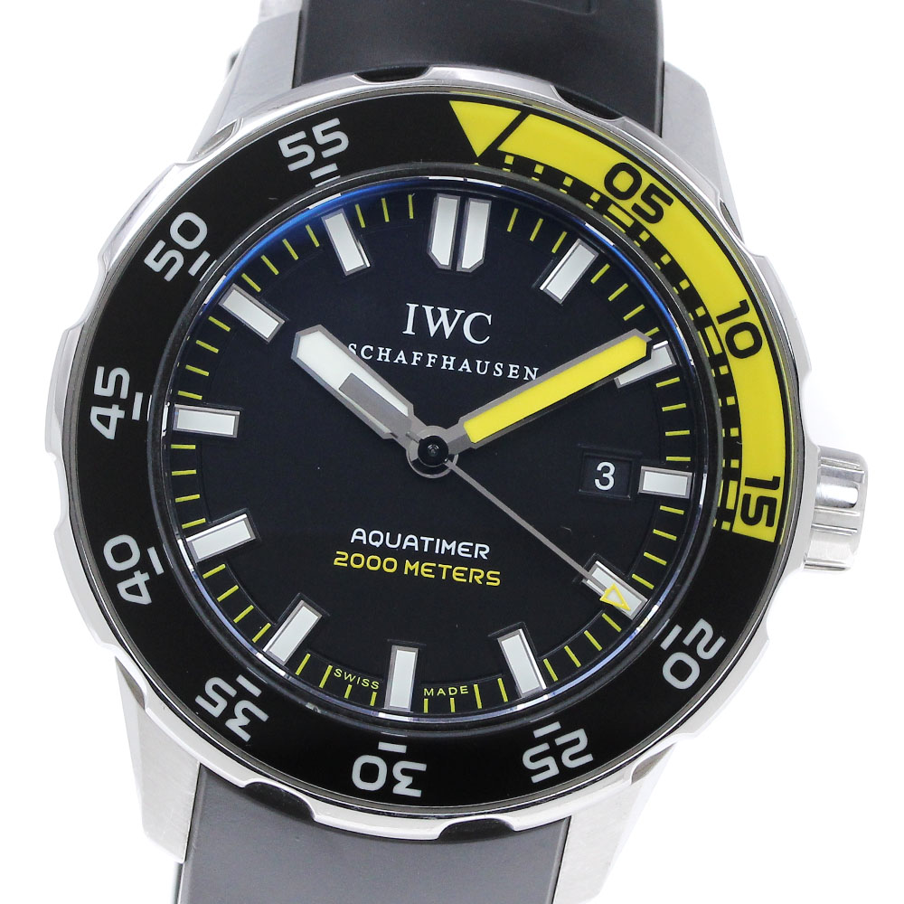 IWC IWC SCHAFFHAUSEN IW356808 アクアタイマー オートマティック 2000 自動巻き メンズ _830747【中古】