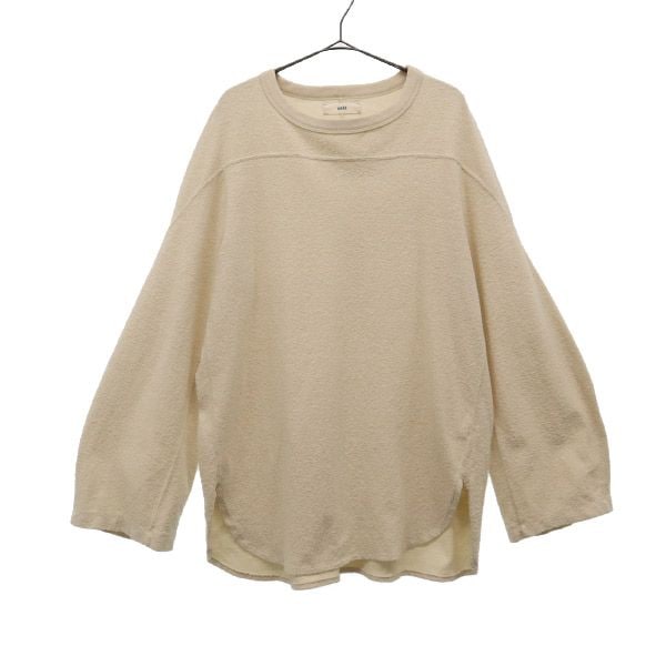 長袖 パイル地 Tシャツ 1 ホワイト 日本製 メンズ