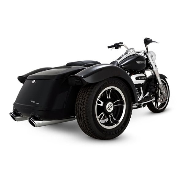 TwinSlash Round ツインスラッシュ ラウンド スリップオン クローム マフラー