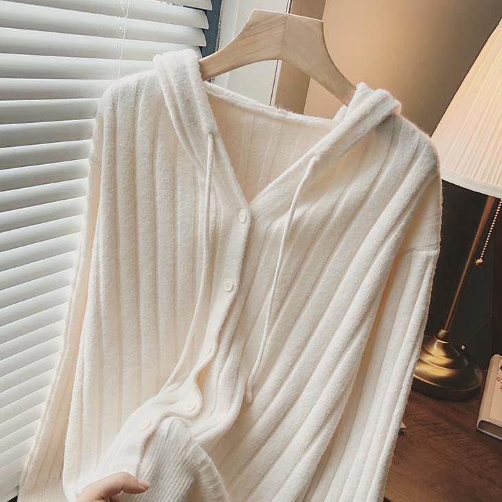 トップス アウター カーディガン 長袖 フード付き かわいい 大人可愛い きれいめ シンプル カジュアル 大人 上品 おしゃれ お洒落 大人可愛い 大人女子 こなれ感 ガーリー エレガント 主役級 存