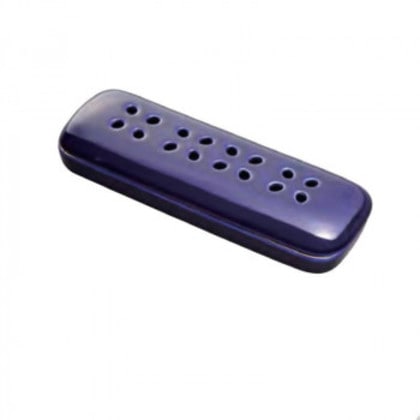 花摘 寝かせる線香皿 II 有田焼 大 瑠璃 32x387007v072 5,152円