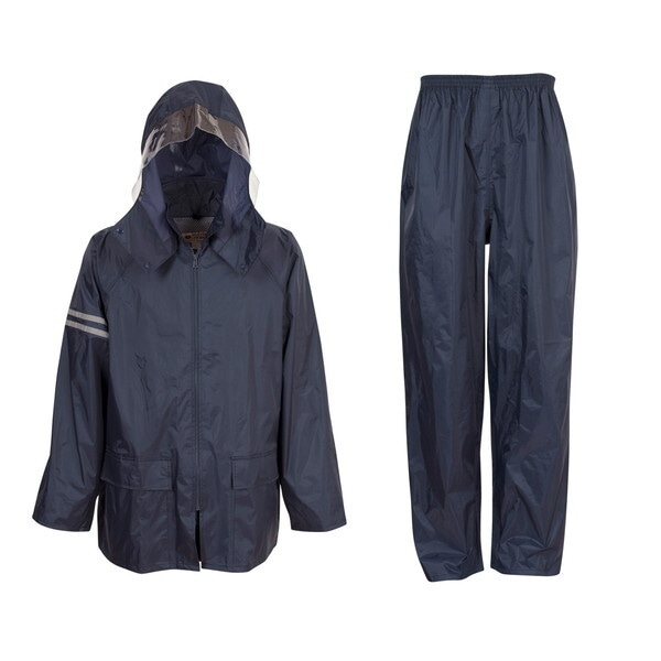 3303 レインタックコート ネイビー L