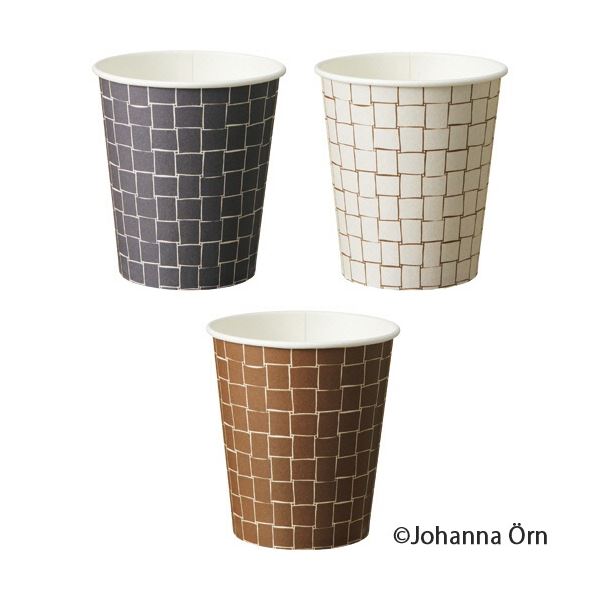 （まとめ）TANOSEE 紙コップ バスケット 205ml（7オンス） （80個）[x5]