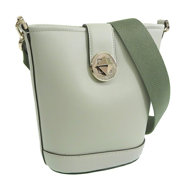 ケイトスペード ショルダーバッグ レディース アウトレット レザー グリーン MINI BUCKET K8103-300 KATE SPADE
