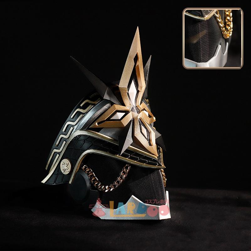 [数量限定] 原神 Genshin ファトゥス 「隊長」カピターノ ヘルメット マスク コスプレ道具 コスチューム