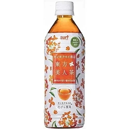 サーフビバレッジ サーフ キンモクセイ香る東方美人茶 500ml ×24本