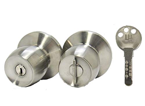 WEST(ウエスト) WEST801 万能玉座 　握り玉 ドアノブ 交換 取替え インテグラル錠向け