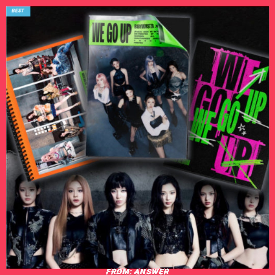 [3種1セット] BABYMONSTER Mini 2nd Album 『WE GO UP』 Photobook ver. 全3種 4,577円