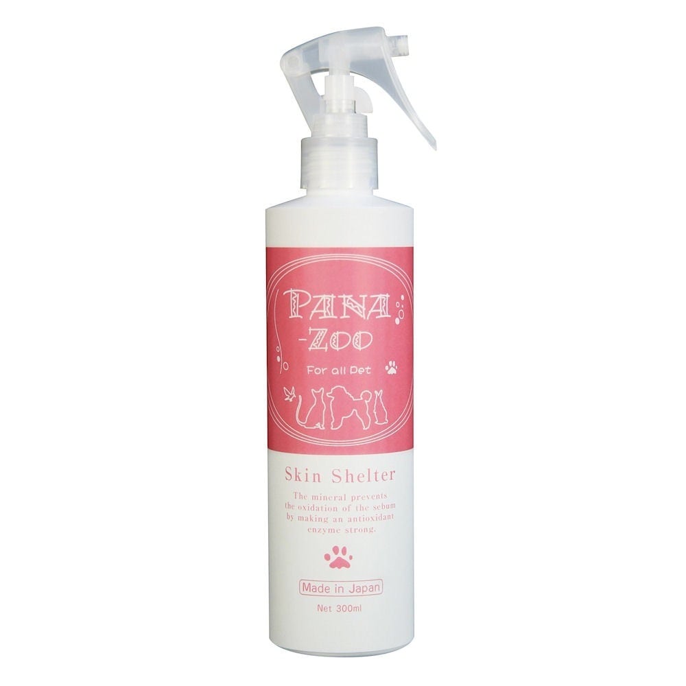 パナズー スキンシェルター 300ml【2個セット】 ペット用ボディケア 100％天然 犬 猫 ウサギ 小動物 お手入れ 国産 日本製
