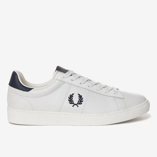 FRED PERRY_ 男女 レザー スニーカーニュースペンサーレザー SFPU2314334-254