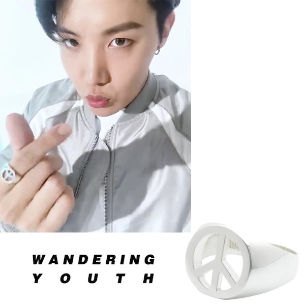 Qoo10] WANDERING YOUTH BTS J-HOPE 着用 Peace