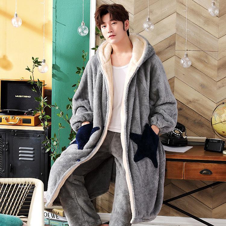 ペアパジャマ カップル 冬 レディースパジャマ メンズパジャマ 前開き ルームウェア 上下セット 長袖 猫耳 肉球 猫柄 ねこ耳 ネコ耳 星の柄 ウサギ