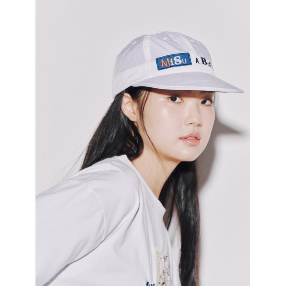 MISU A BARBE MISUABARBE CAP WHITE