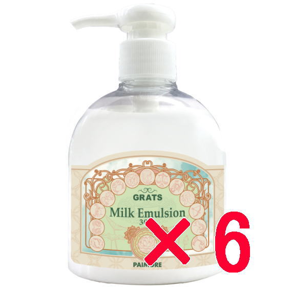 【送料無料】 パイモア π more ／ ＧＲＡＴＳ グラッツ ミルク エマルジョン 300g 【6個セット】／ 美容室専売品 ヘア トリートメント