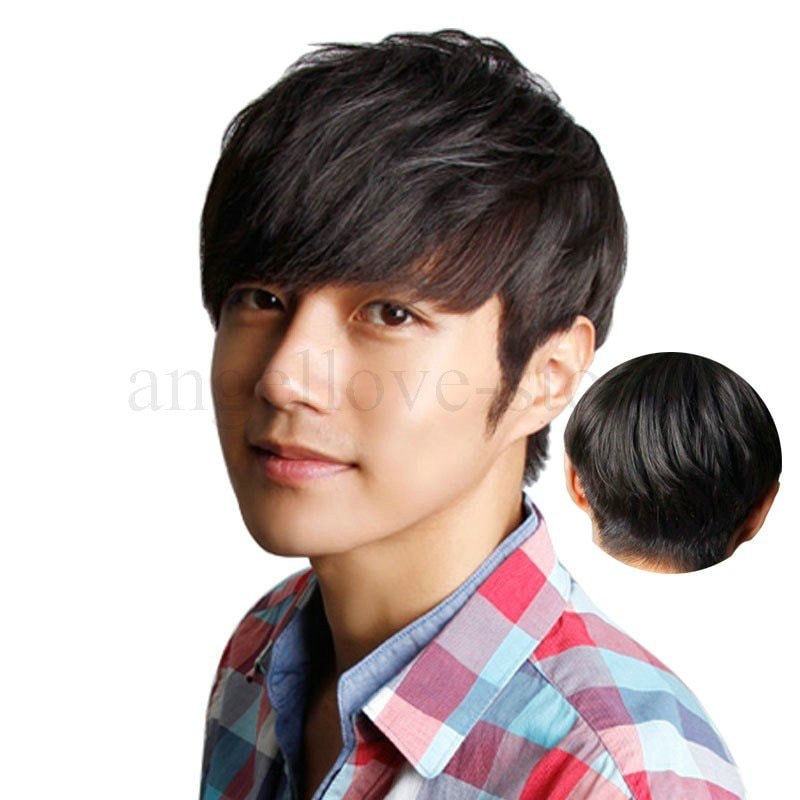 人気 新作な100%人毛ウィッグ 男性用かつら 日常用かつら 人毛かつら メンズヘア ショートフルウイッグ メンズウィッグ 専用ネット付き おしゃれ バレンタインa