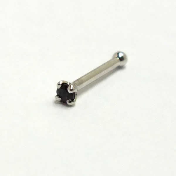 ガーネット(1.5mm)プラチナ950ノーズスタッド 鼻ピアス ノストリル 本物のガーネット 20G 20ゲージ ボディピアス 本物のプラチナ950 メンズ レディース p9nst-20-gt15
