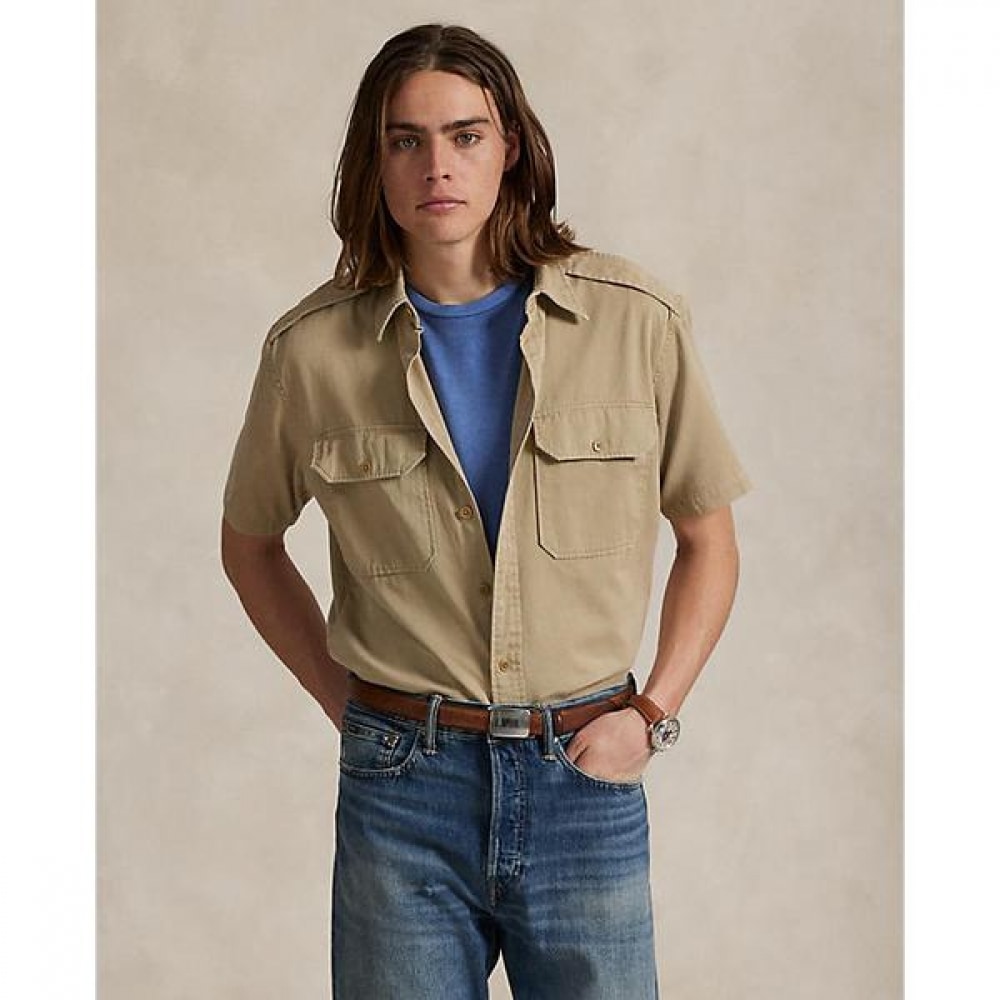 ポロラルフローレンメンズクラシックフィットツイルワークシャツ (MNPOWOV1N820960250)