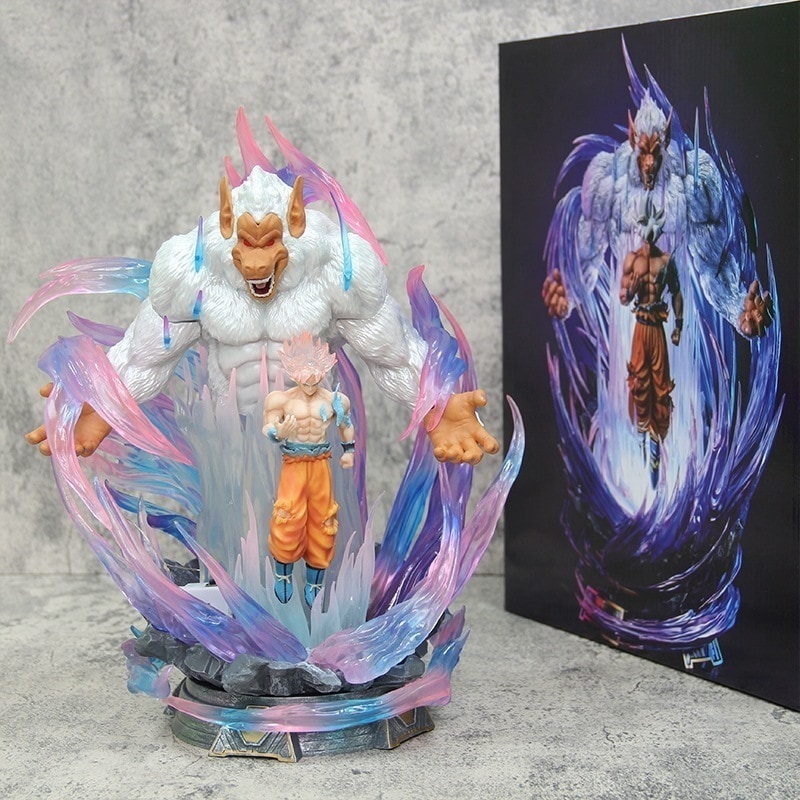 ドラゴンボール 大猿 GK GK アニメ フィギュア 装飾品 自由奔放な悟空 発光モデル 大型スタチュー