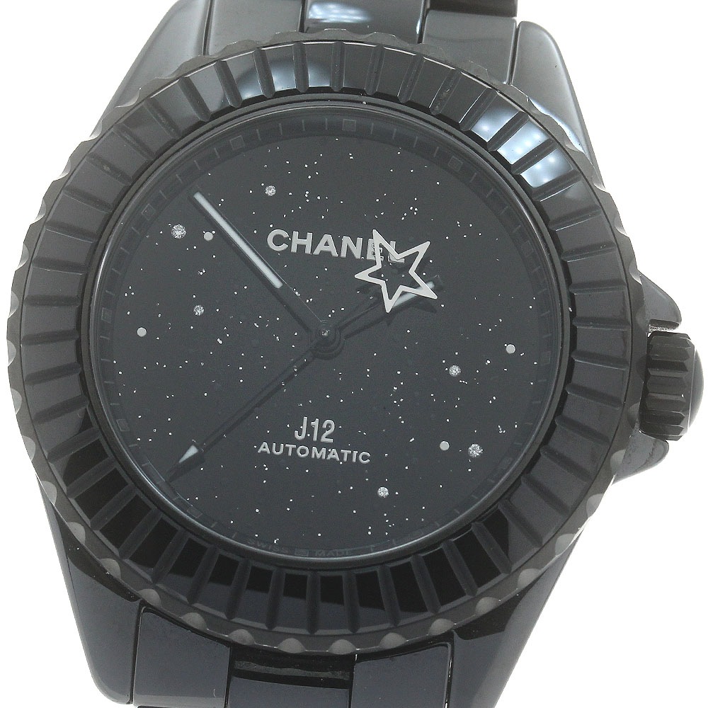 シャネル CHANEL H7989 J12 インターステラー 38MM 限定モデル 自動巻き メンズ 美品 箱付き_887429【中古】
