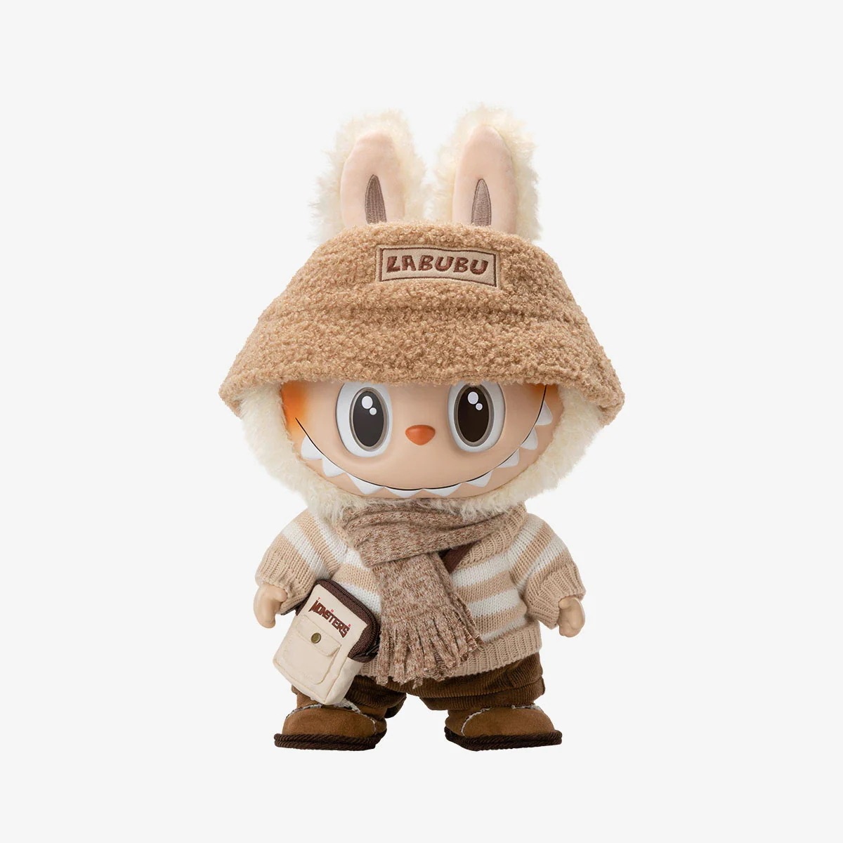 公式正規品POP MART LABUBU THE MONSTERS - DRESS BE LATTE Vinyl Plush Dollらふぶ ぬいぐるみ ガチャポンブラインドボックスサプライズギフト