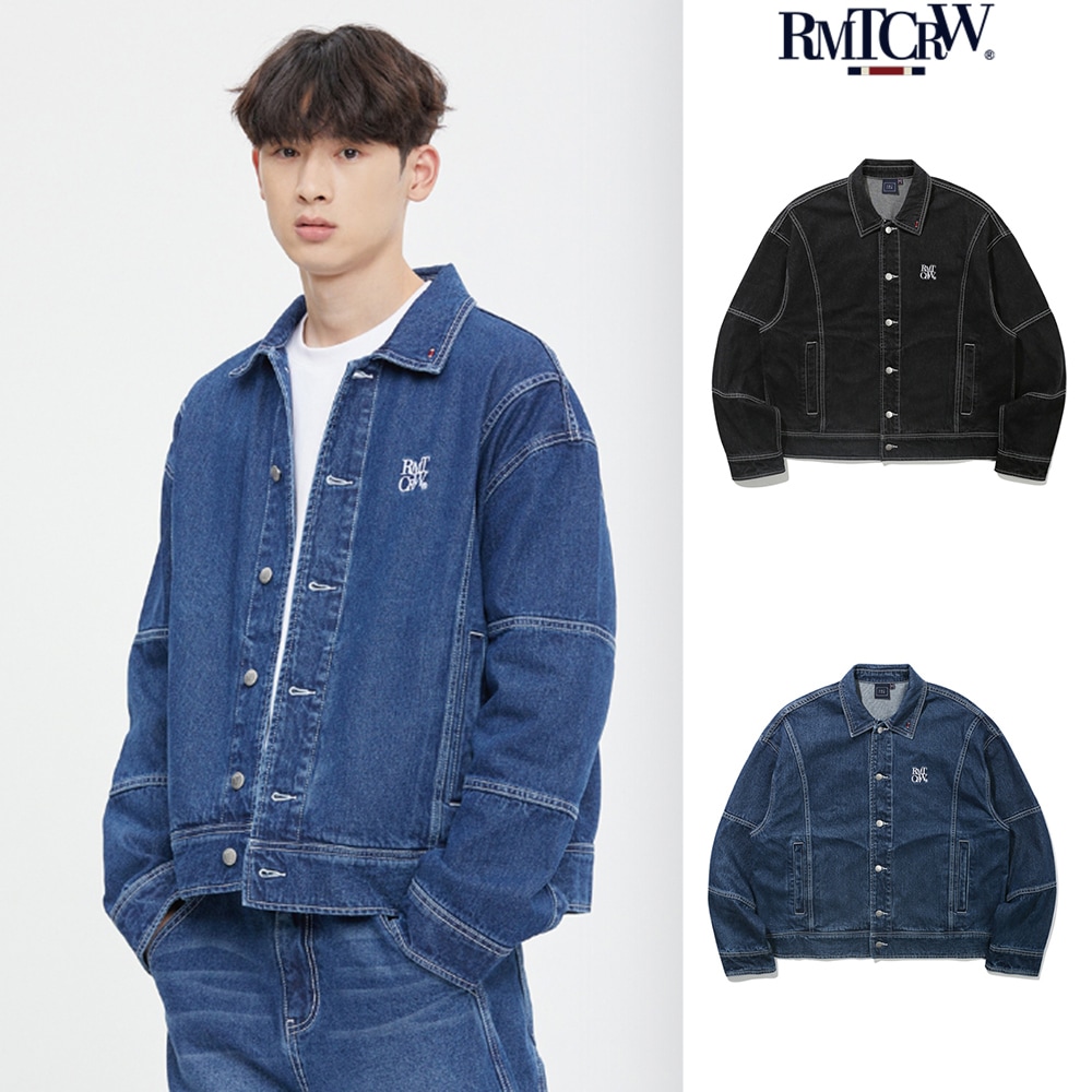 【ROMANTIC CROWN】WIDE DENIM JACKET