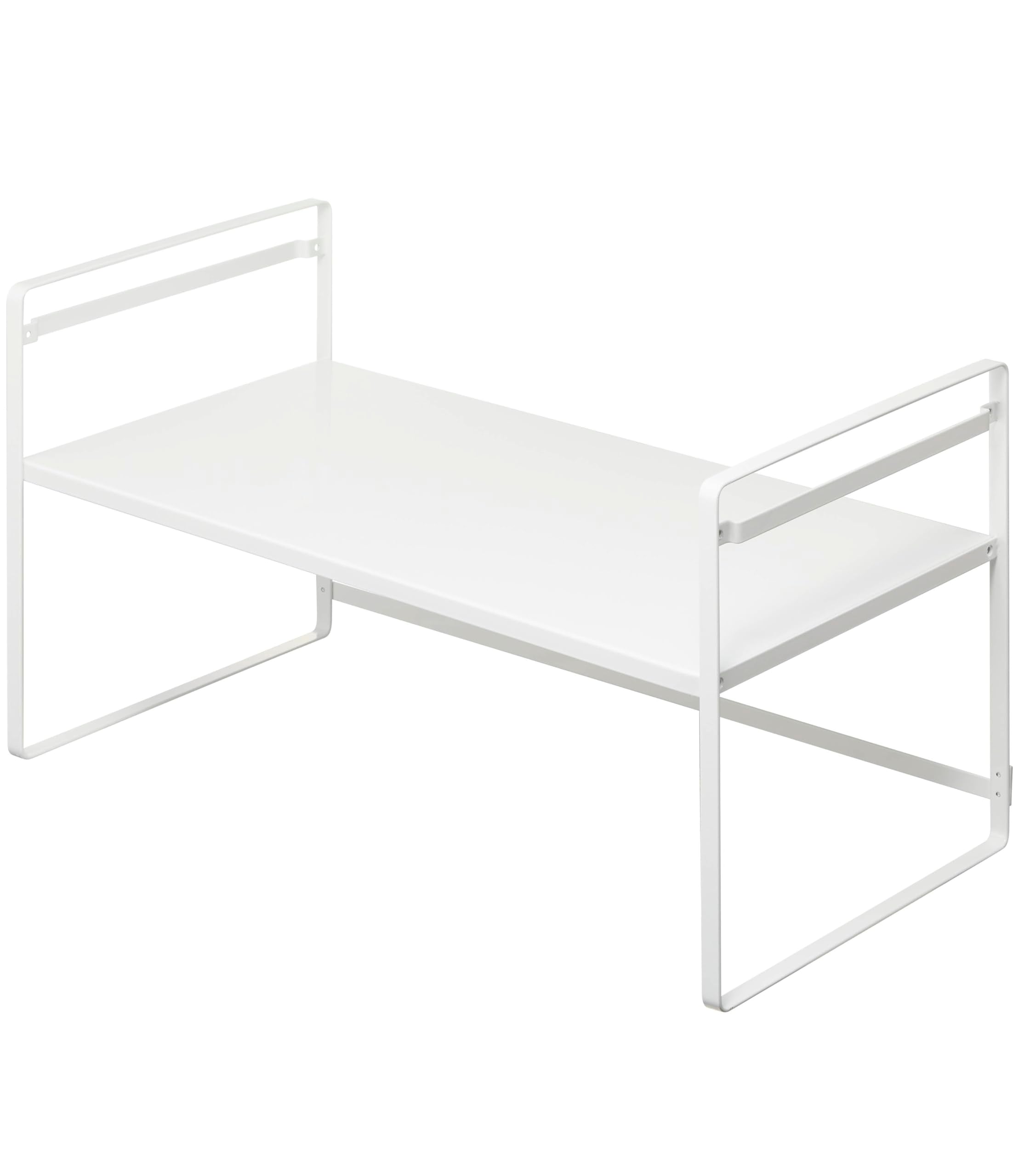 山崎実業(Yamazaki) トースターラック ワイド ホワイト 約W65.5XD35XH36cm タワー キッチンラック 下段が作業スペースになる 2段階高さ調整 フック付き 5162 8,657円