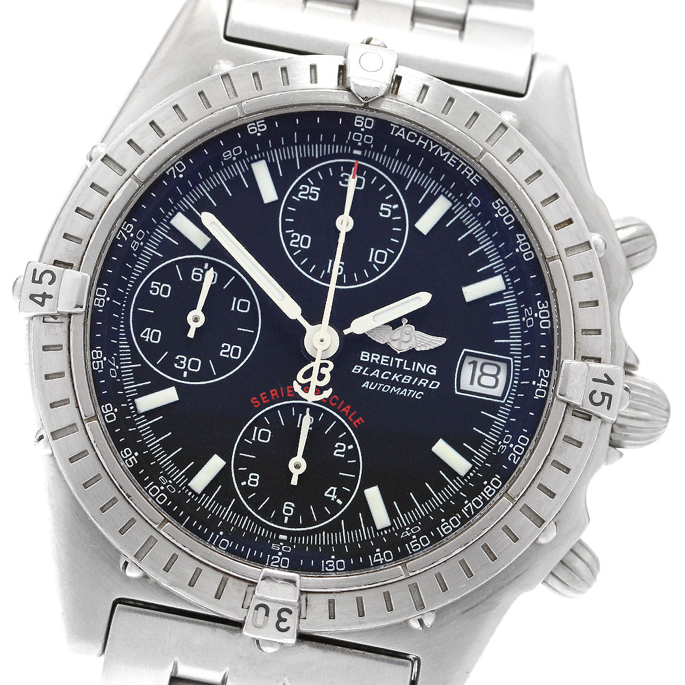 ブライトリング BREITLING A13050.1 クロノマット クロノグラフ 自動巻き メンズ _905340【中古】