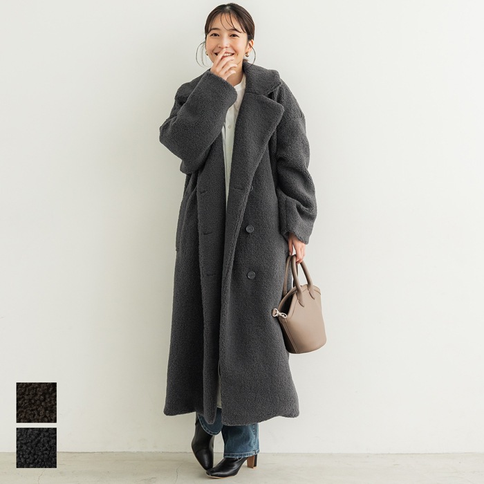 miki様専用。mamu onlineキルティングバルーンコート ジャケット