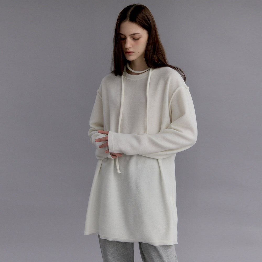 Notting Long sleeve Dress (Ivory)