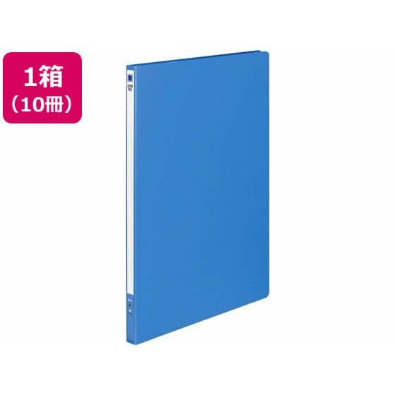 レバーファイルMZ B4タテ とじ厚10mm 青 10冊 コクヨ ﾌ-304NB
