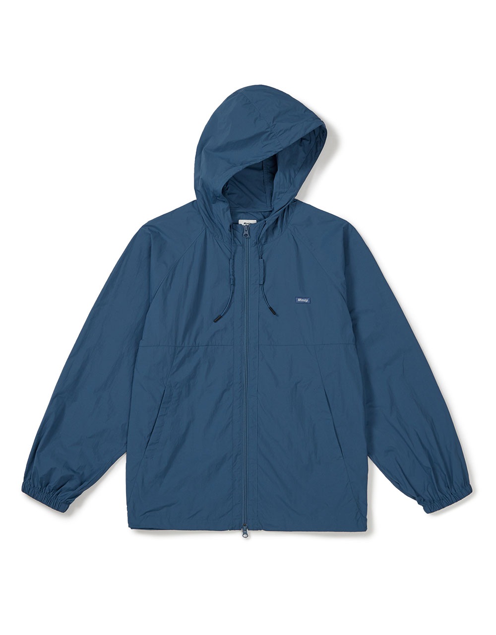 【MMLG】 NYLON HOOD JUMPER : DARK BLUE