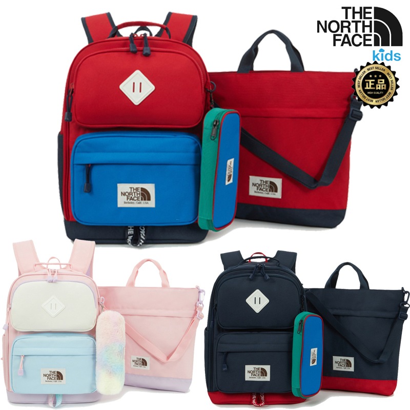 NM2DS04 KS HERITAGE SCH PACK 25FW キッズ 通学 スクール 3点セット ジムサック モールドポーチ 収納 軽量 A4OK 反射 新学期 人気 通塾 遠足 旅行コーデ提案